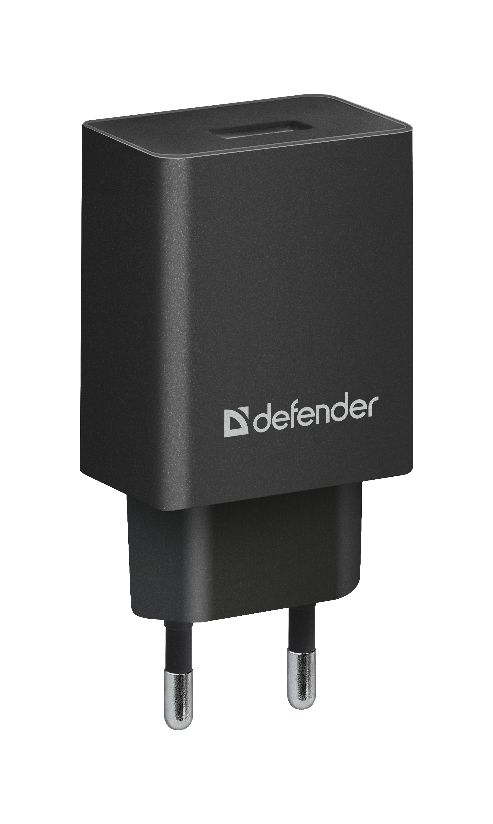 Defender Сетевой адаптер EPA-10 черный, 1xUSB, 5V/2.1А, пакет (83572)