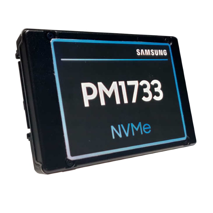 Эскиз Твердотельный накопитель 15.36TB SSD Samsung Enterprise PM1733 (MZWLR15THALA-00007)