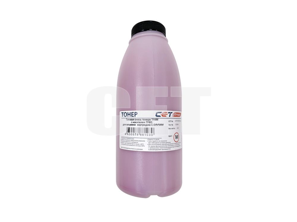 -/ Тонер TF8M + носитель TF8D для CANON iRC3025/3025i/3020 (Japan) Magenta, 232г/бут (CET7497M232)