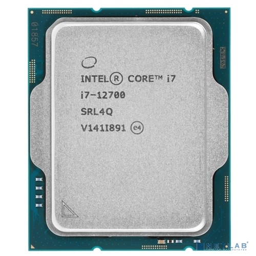 CPU Intel Core i7-12700 Alder Lake OEM {2.1 ГГц/ 4.8 ГГц в режиме Turbo, 25MB, Intel UHD Graphics 770, LGA1700} (CM8071504555019SRL4Q)