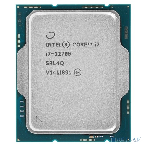 Процессор/ APU LGA1700 Intel Core i7-12700 (Alder Lake, (8P+4E)C/(16P+4E)T, 2.1/4.8GHz, 25MB, 65/180W, UHD Graphics 770) OEM (CM8071504555019SRL4Q)