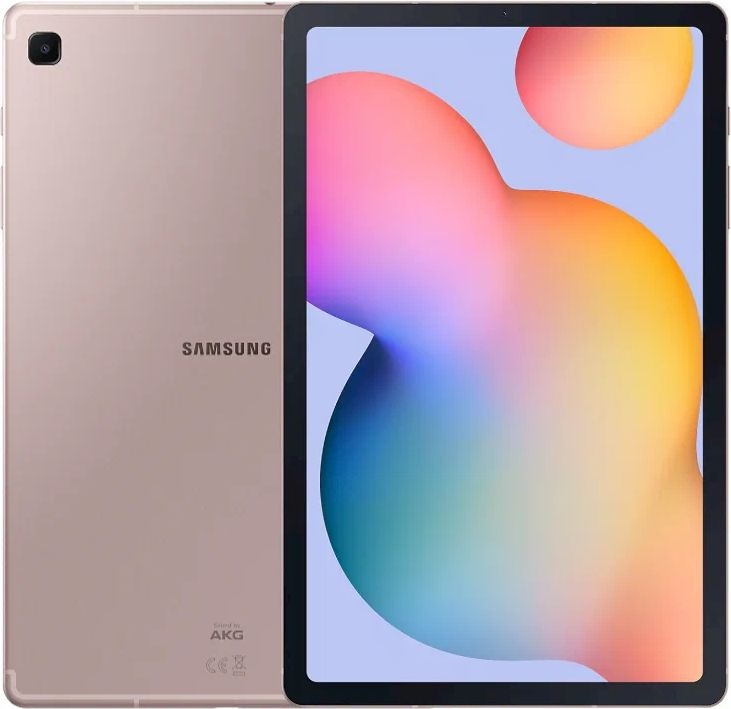 Планшет Samsung Galaxy Tab S6 Lite SM-P620 1280 (2.4) 8C RAM4Gb ROM128Gb 10.4" TFT 2000x1200 Android 14 розовый 8Mpix 5Mpix BT WiFi Touch microSD 1Tb 7040mAh (SM-P620NZIECAU)