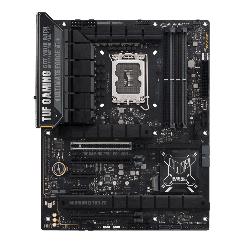 Материнская плата ASUS TUF GAMING Z790-PRO WIFI, LGA1700, Z790, 4*DDR5, HDMI+DP, 4xSATA3 + RAID, M2, Audio, Gb LAN, USB 3.2, USB 2.0, ATX (90MB1FJ0-M0EAY0)