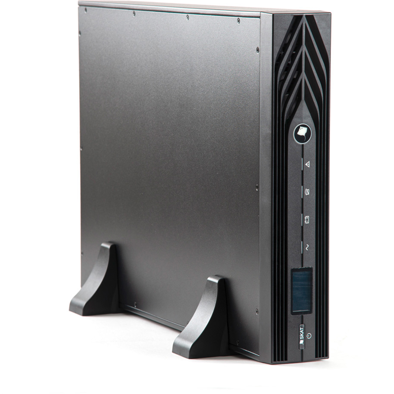 ИБП Бастион SKAT-UPS 6000 RACK {OnLine, 6000ВА/5400Вт, стойка/на пол, клеммный блок, БЕЗ АКБ (16 шт 40-200Ач или SKAT BC 192/9), МПТ} (477)