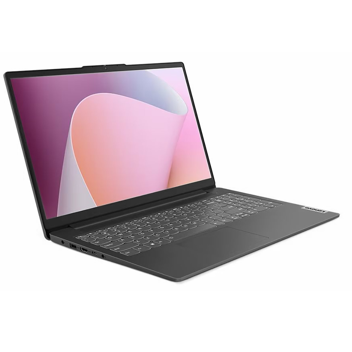 Ноутбук Lenovo IdeaPad Slim 3 15AMN8 Ryzen 5 7520U/ 8Gb/ SSD256Gb/ 15.6&quot;/ IPS/ FHD/ noOS/ black (82XQ006PRK)