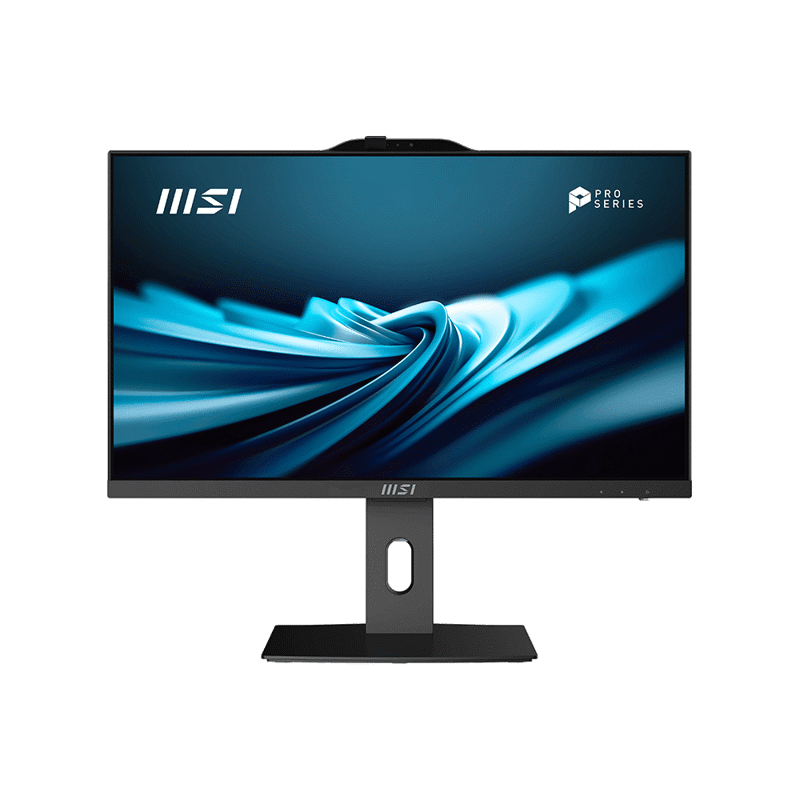 Моноблок MSI PRO AP242P 14M 23.8"(1920x1080 (матовый) IPS)/Core i5 14400(2.5Ghz)/16Gb/1000+256SSDGb/noDVD/ 730/BT/WiFi/-/4.63kg/Black/DOS + Wireless KB+M (9S6-AE0621-823)