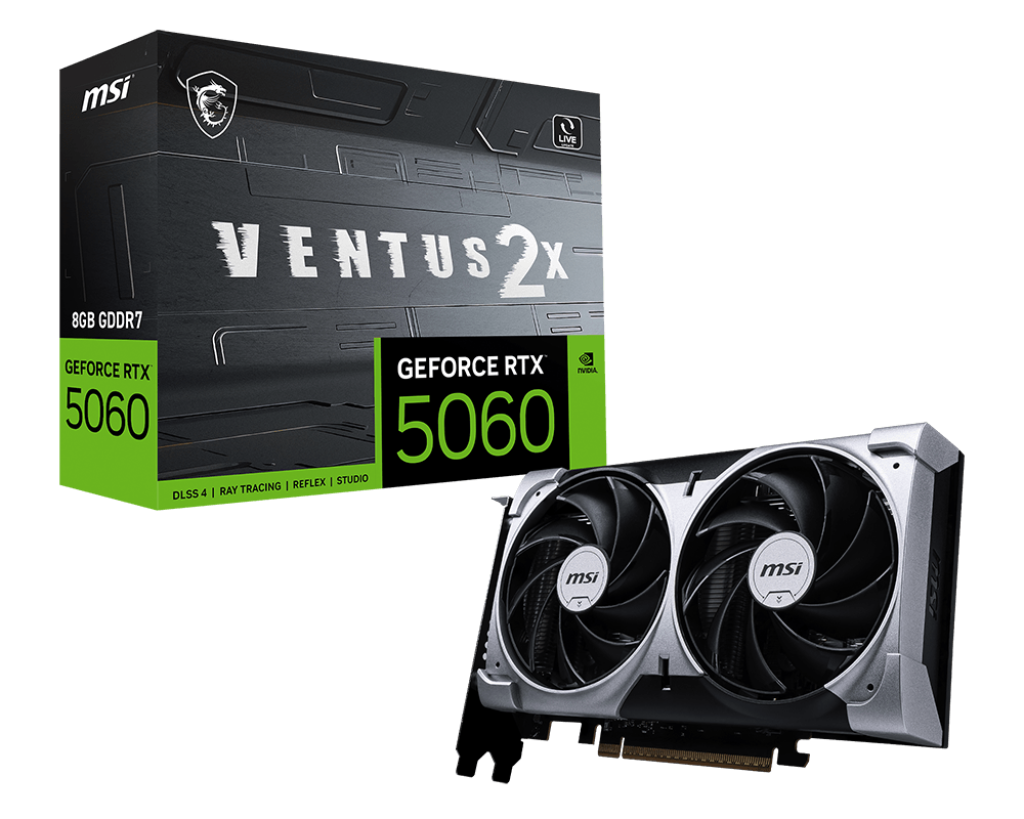 Видеокарта/ GeForce RTX 5060 8G VENTUS 2X