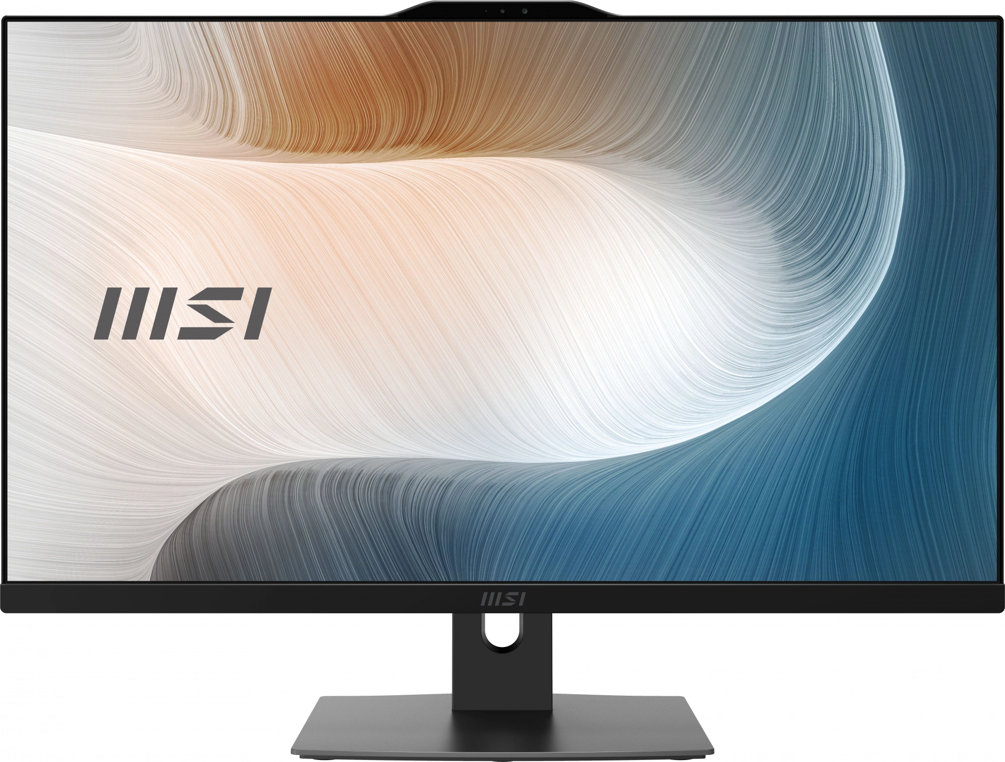 Моноблок MSI Modern AM272P 12M-484XRU 27" FHD i5 1235U 16Gb SSD512Gb noOS GbitEth WiFi BT 120W клавиатура мышь черный 1920x1080 (9S6-AF8211-1014)