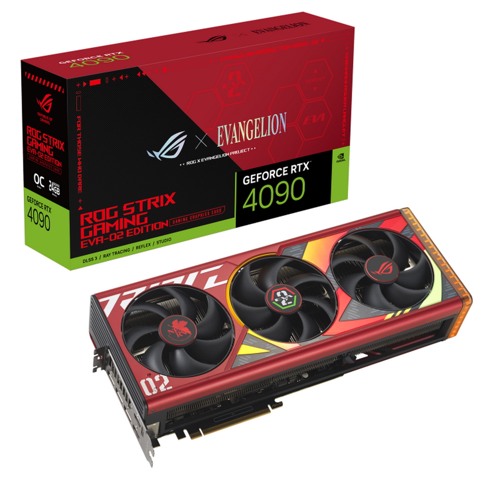 ROG-STRIX-RTX4090-O24G-EVA-02-EDITION /RTX4090,HDMI*2,DP*3,24G,D6X (90YV0ID5-M0NM00)