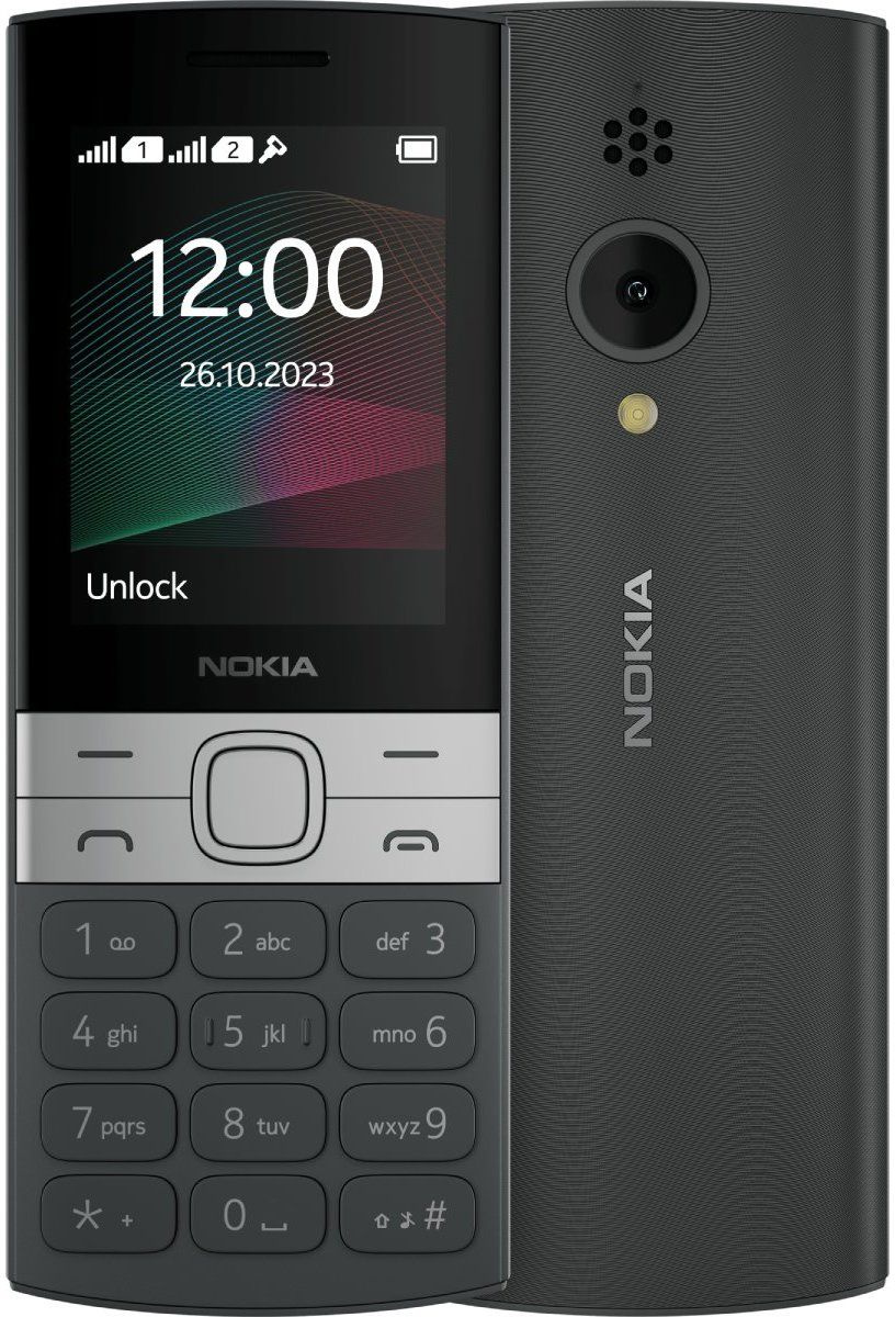 Мобильный телефон Nokia 150 TA-1582 DS EAC черный моноблок 2.4" 240x320 Series 30+ 0.3Mpix GSM900/ 1800 MP3 (286838563)