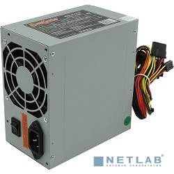 Exegate EX172785RUS Блок питания 450W Exegate CP450 OEM, ATX, 8cm fan, 24+4pin, 3*SATA, 1*FDD, 2*IDE