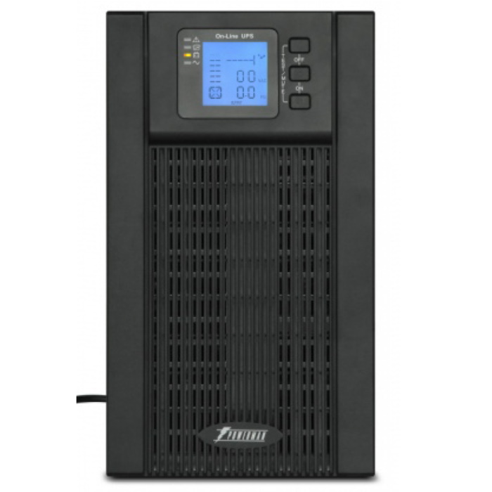 Источник бесперебойного питания POWERMAN Online 3000, LCD, 3000VA, 2400W, 3xShuko, USB, RS232, SNMP, RJ11/ RJ45