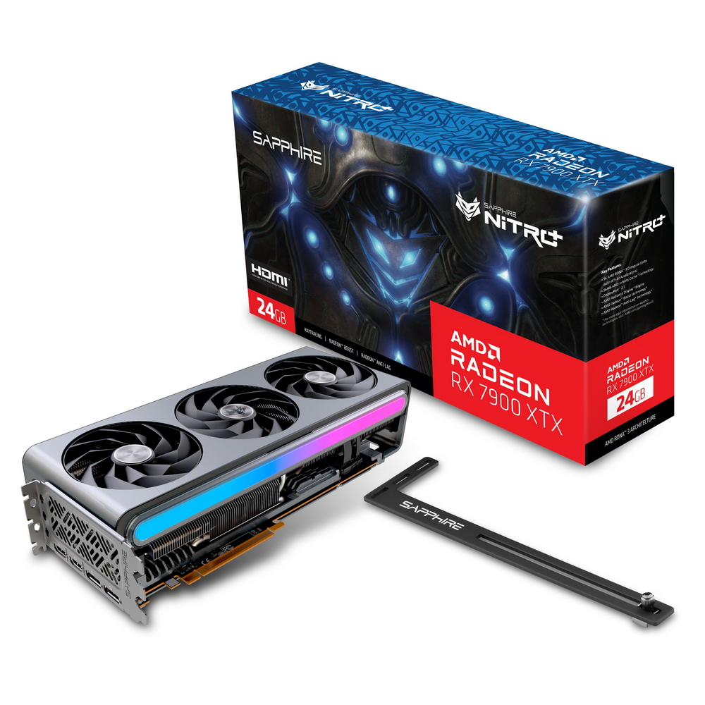 RX7900XTX NITRO+ VAPOR-X 24GB GDDR6 384-bit HDMIx2 DPx2 FULL (11322-01-40G)