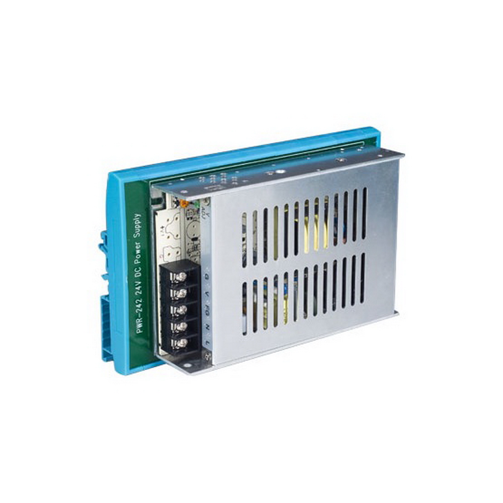 Блок питания Advantech PWR-242-AE промышленный на DIN рейку, входное напряжение 90;264 V AC, напряжение на выходе 24 V DC, мощность 50 W, защита от перегрузки, для контроллеров ADAM-5550 и 5560 серий
