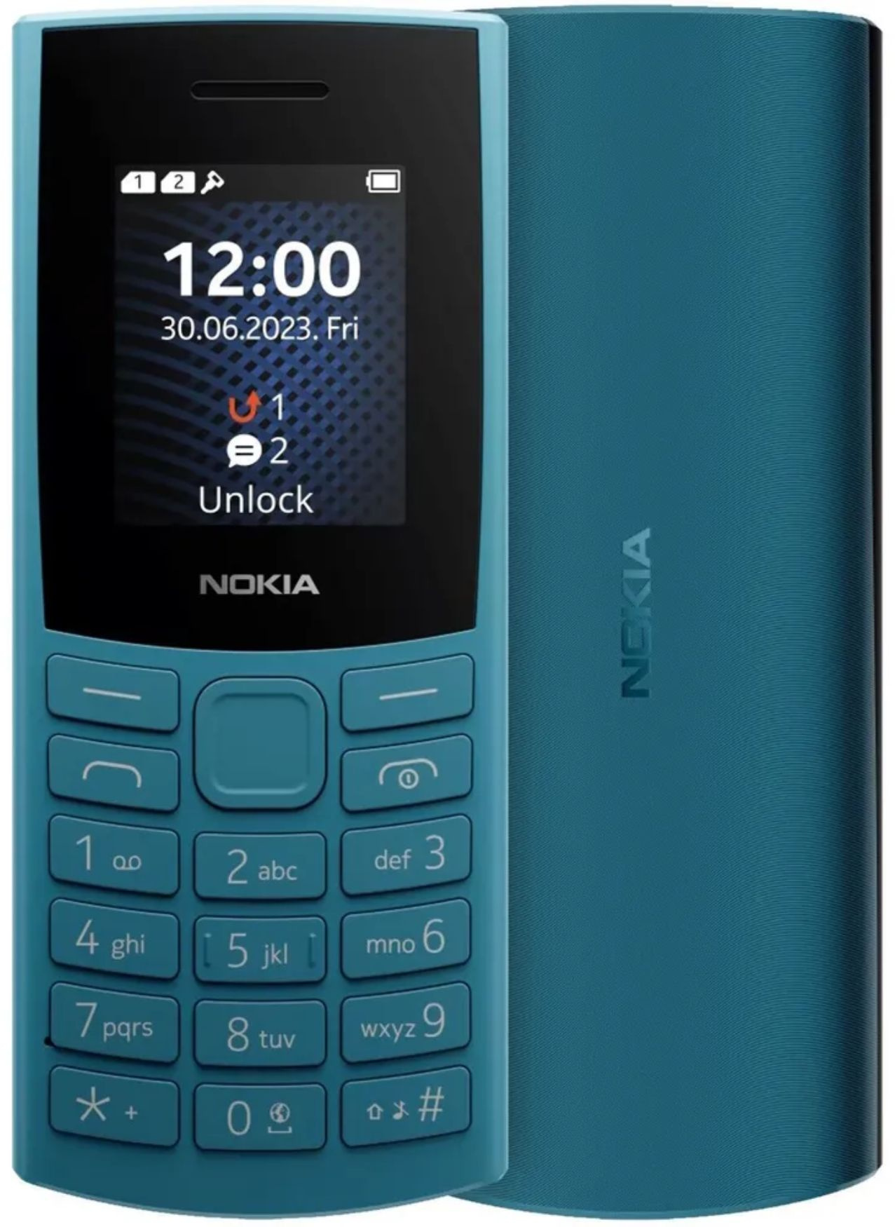 Мобильный телефон Nokia 105 (TA-1557 )DS EAC 0.048 голубой моноблок 3G 1.8" 120x160 Series 30+ GSM900/ 1800 GSM1900 (1GF019CPG6C02)