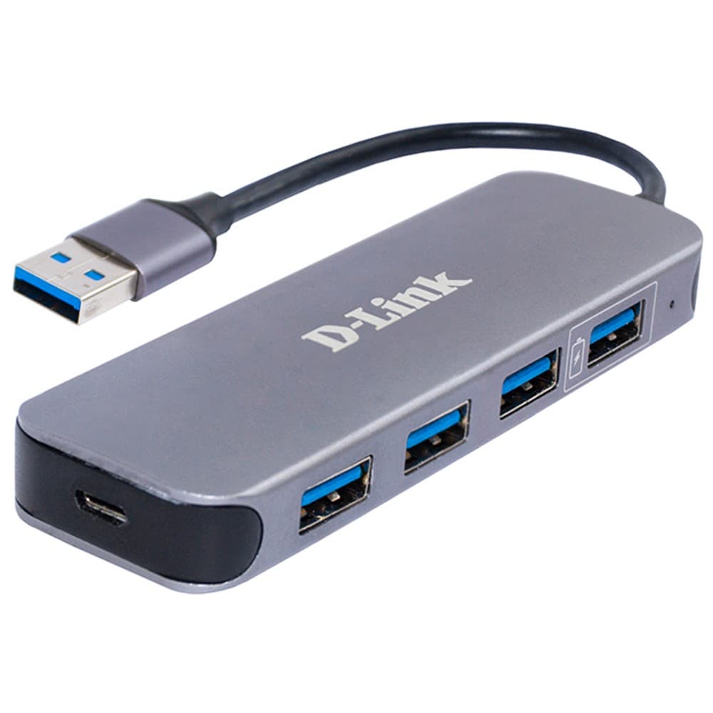 Картинка Разветвитель USB 3.0 D-Link DUB-1340/D1A (DUB-1340/D1A) 