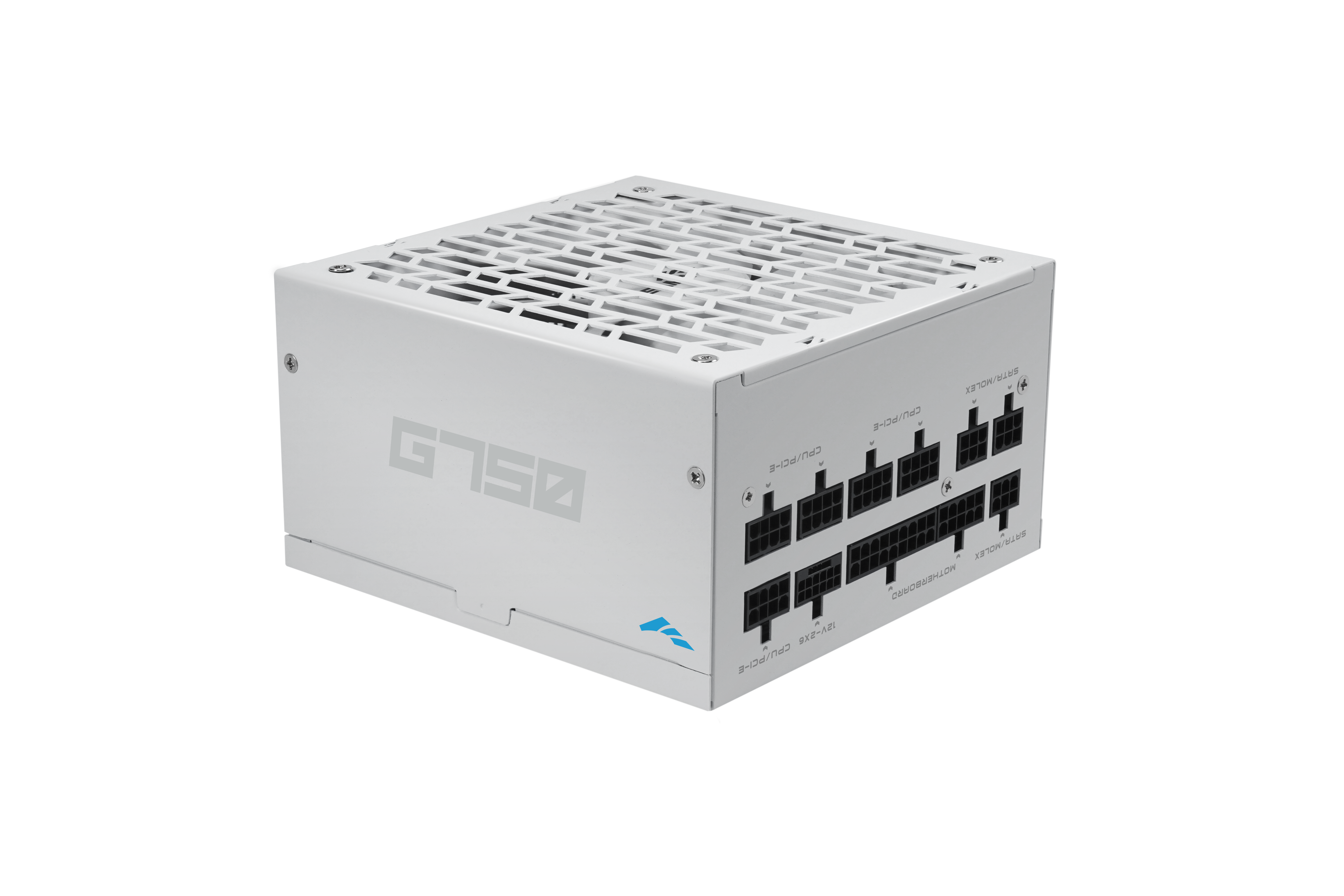 Блоки питания/ Power Supply SAMA G750 White (HAT-750yzB1G), 750W 80+ Gold (ATX, 3.1, PCIe 5.0, Full modular, 1x24(20+4)pin mesh 550mm, 2xCPU 8(4+4)pin 600mm+150mm, 2xPCIe*2 8(6+2)pin 550+150mm, 1x12VH (G0750-WHGFF001-EU)