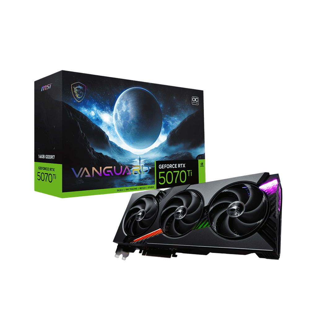Видеокарта/ GeForce RTX 5070 Ti 16G VANGUARD OC