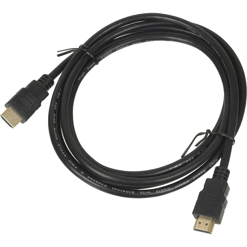 LAZSO Кабель для передачи сигналов HDMI 2.0, максимальное разрешение 4Кх2К, 60Hz (4:4:4) (WH-111(2M))