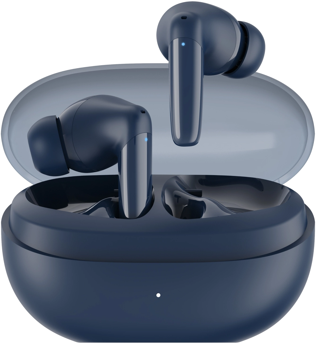 Гарнитура внутриканальные Tecno Buds 4 BD04 т.ночь беспроводные bluetooth в ушной раковине (BD04 MIDNIGHT BLUE)