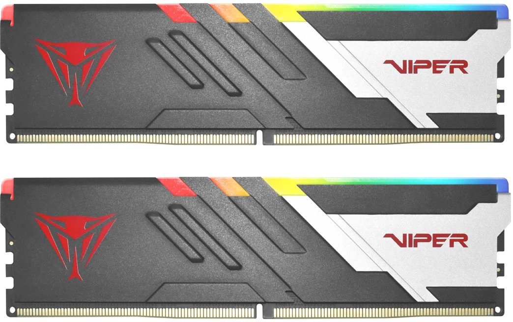 DDR 5 DIMM 48Gb (24Gbx2) 6000Mhz, PATRIOT Viper Venom RGB (PVVR548G600C30K) (retail)