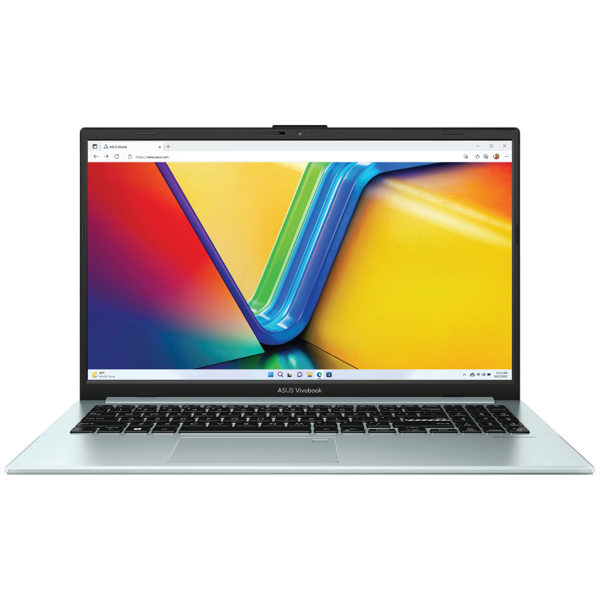 Ноутбук ASUS Vivobook 15 E1504FA-BQ089 15.6"(1920x1080 (матовый) IPS)/ AMD Ryzen 5 7520U/ 8Gb/ 512Gb SSD/ noDVD/ BT/ WiFi/ 42WHr/ 1.63kg/ Green Grey/ DOS (90NB0ZR3-M00L20)