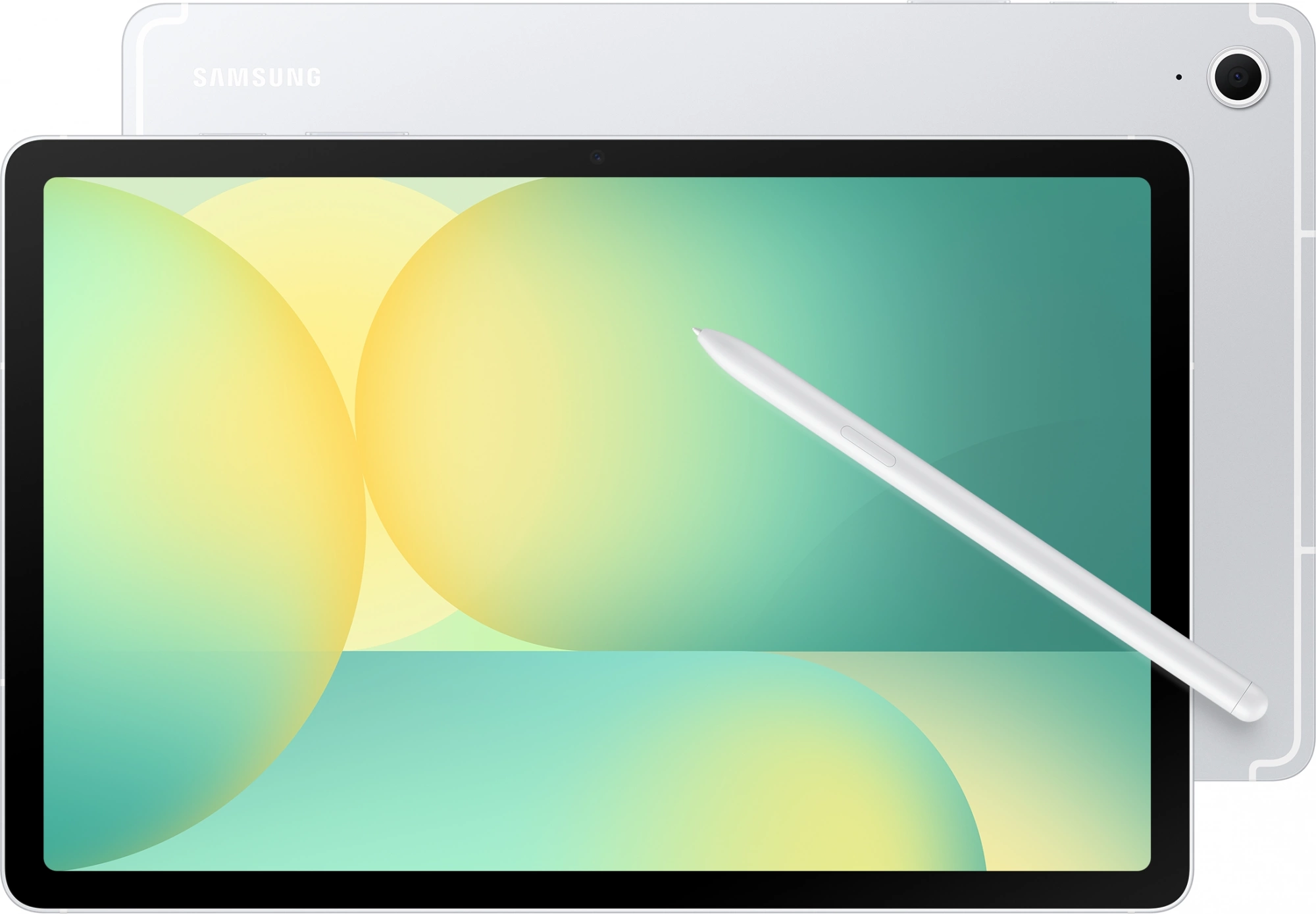 Планшет Samsung Galaxy Tab S10 FE 1580 (2.9) 8C RAM12Gb ROM256Gb 10.9" TFT 2304x1440 5G 1Sim eSIM Android 15 серебристый 13Mpix 12Mpix BT WiFi microSD 1Tb 8000mAh (SM-X526BZSPCAU)