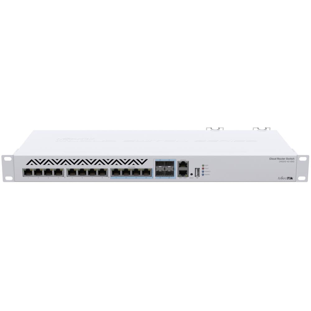 Картинка Маршрутизатор MikroTik Cloud Router Switch 312-4C+8XG-RM (CRS312-4C+8XG-RM) 