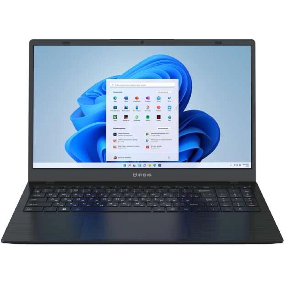 Ноутбук IRBIS Breeze 15NBC1015 Intel N100 15.6"LCD 1920*1080 IPS,8GB LPDDR 5 4800 +256GB SSD, AC wifi,camera: 2MP,5000mha battery,USB TYPE C,Win11Pro RUS/ plastic/ Black (15NBC1015B)