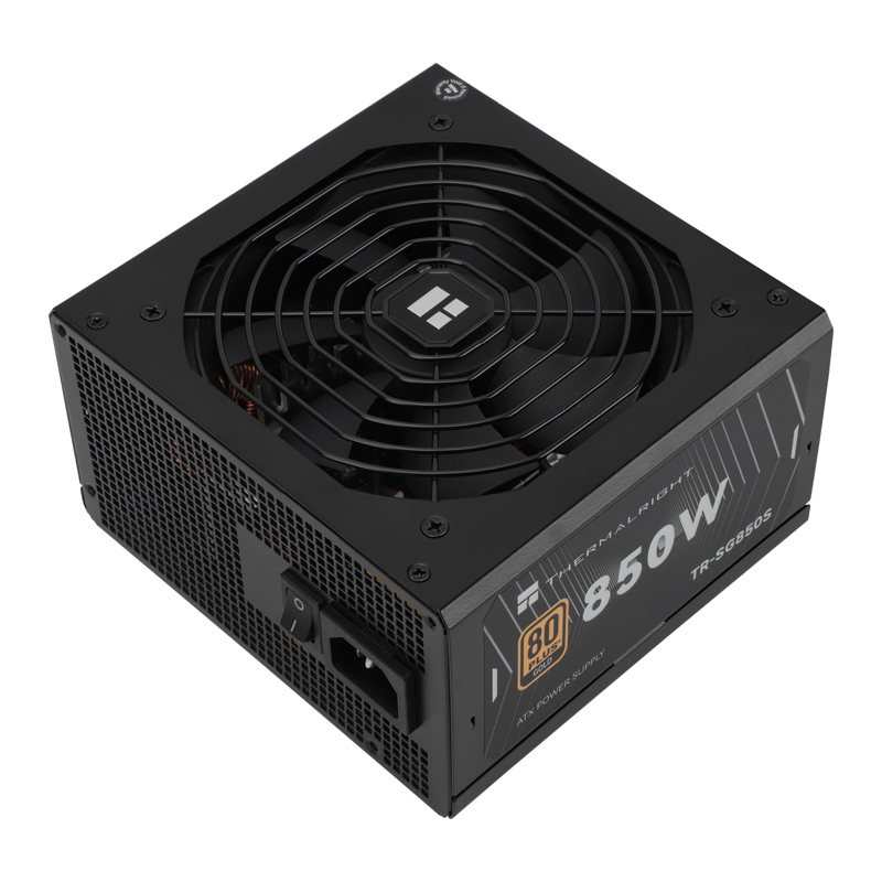 Блок питания 850W/ Power Supply Thermalright, 850W 80+ Gold (ATX, 3.1, PCIe 5.1, Non-modular, 1x24(20+4)pin, 1xCPU 8(4+4)pin, 2xPCIe*2 8(6+2)pin, 5xSATA3, 1x12+4pin (12VHPWR PCIe 5.1 12+4pin 600mm), 3xMOLEX4pin, Active, 120x120m (TR-SG 850S)