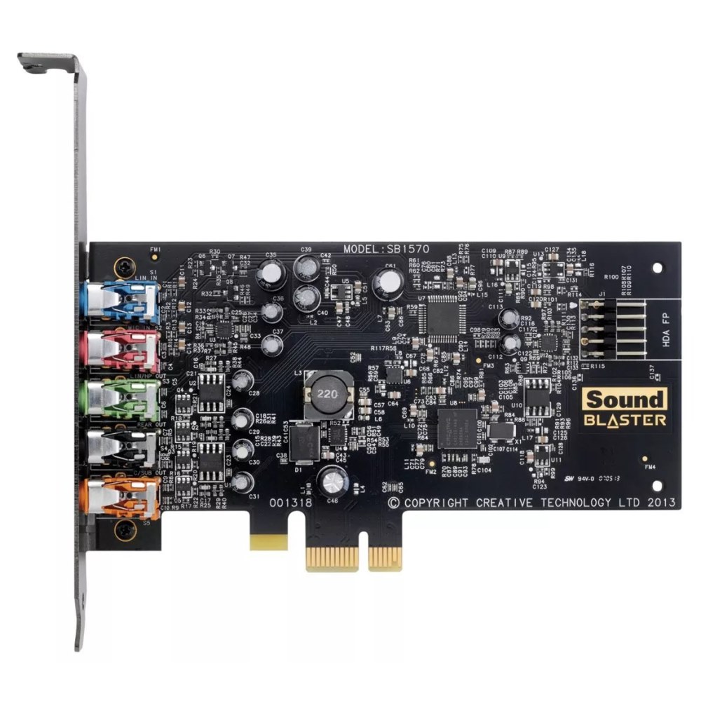 Звуковая карта Creative Audigy FX PCIe 5.1 (70SB157000000)