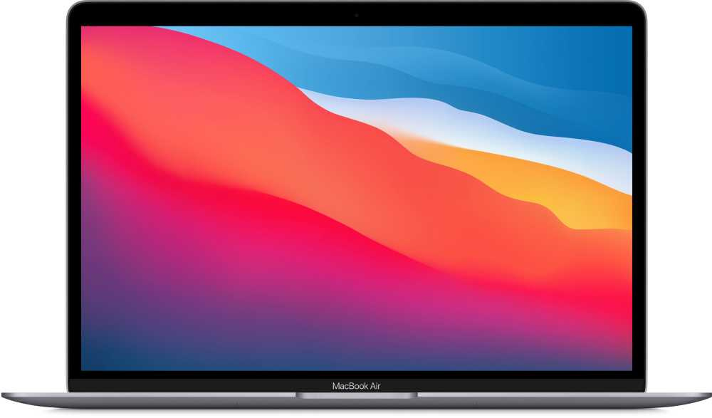 Ноутбук Apple MacBook Air A2337 M1 8 core 8Gb SSD256Gb/ 7 core GPU 13.3" IPS (2560x1600) Mac OS grey space WiFi BT Cam (MGN63PA/A)
