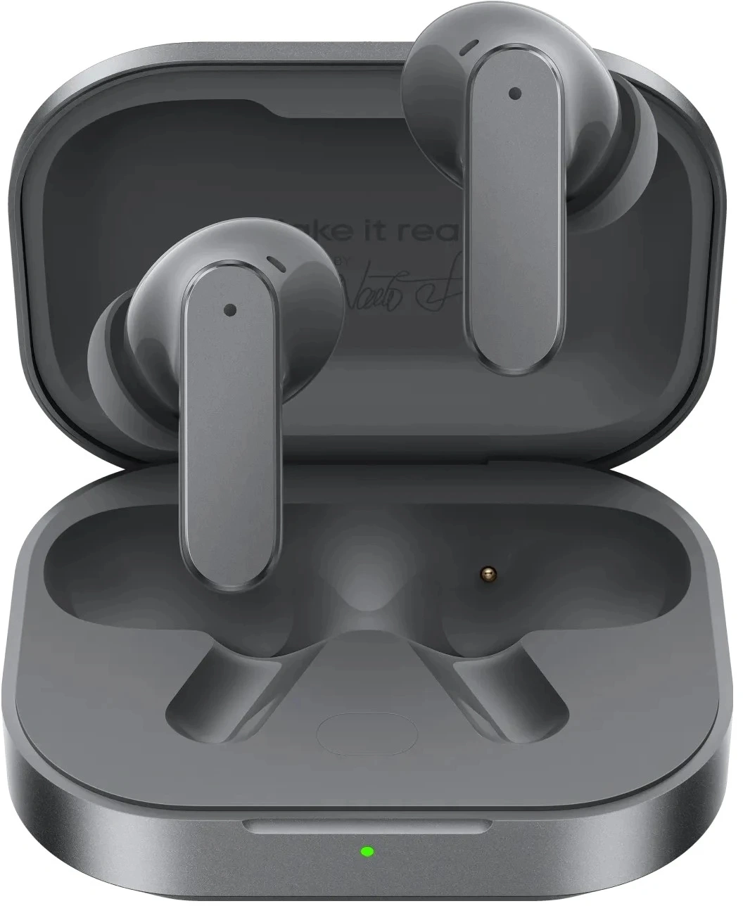 Гарнитура внутриканальные Realme Buds Air 8 т.серый беспроводные bluetooth в ушной раковине (6941764483309)