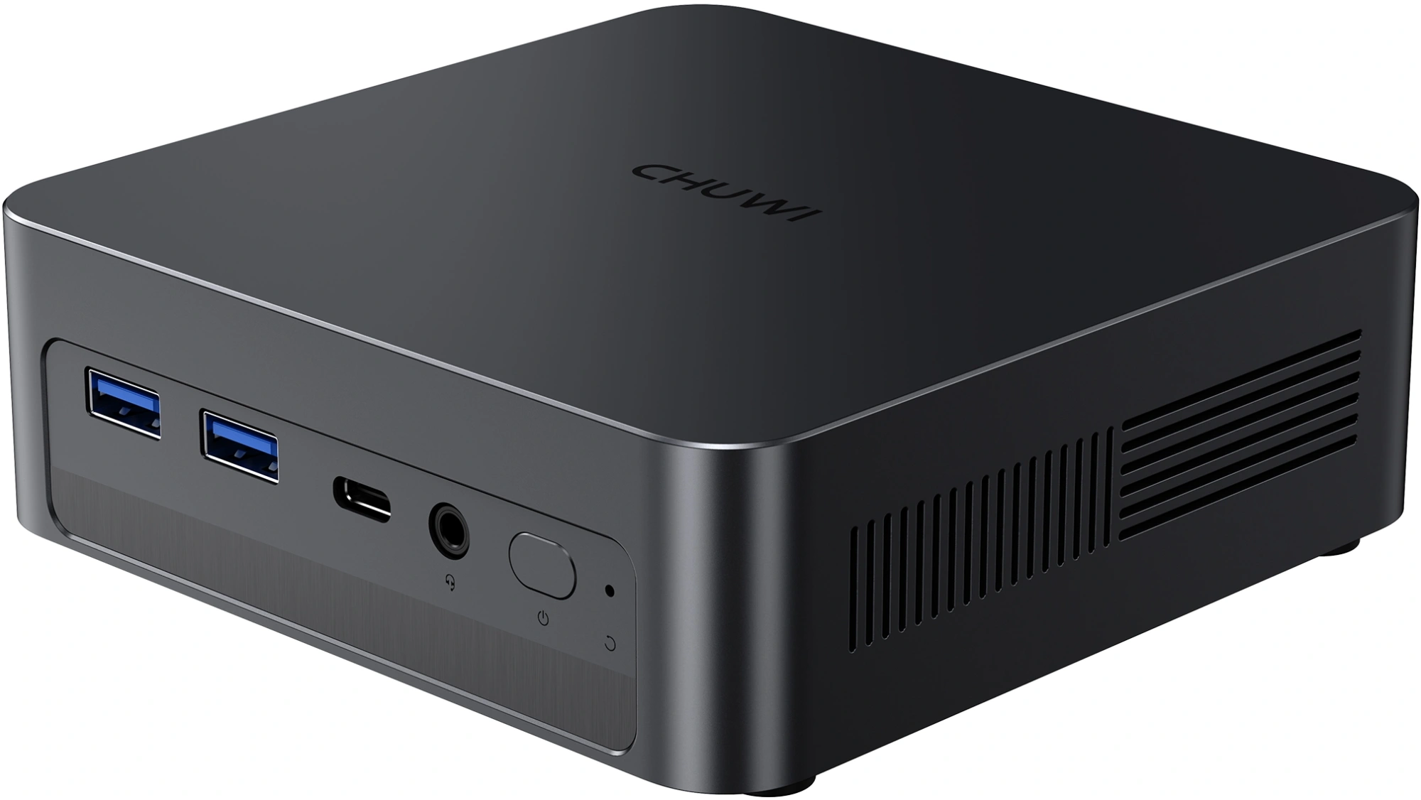 Компьютер Мини Chuwi AuBox X Core Ultra 7 256V (2.2) 16Gb SSD1Tb ARC 140V Windows 11 Pro 2.5xGbitEth WiFi BT 100W серый (2171147) (2171147#MLN)