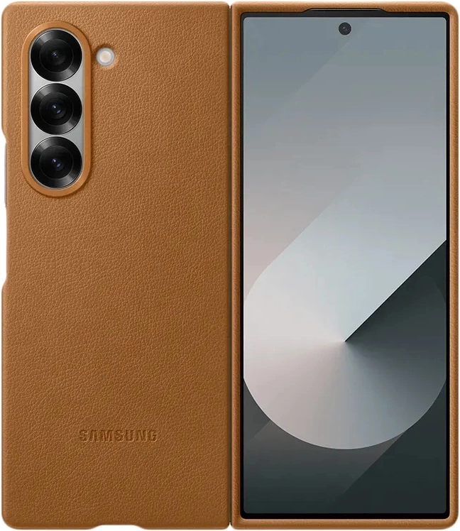 Чехол (клип-кейс) Samsung для Samsung Galaxy Z Fold6 Kindsuit Case Fold 6 (F956) коричневый (EF-VF956PAEGRU)