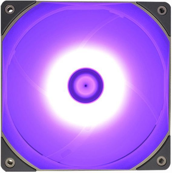 Вентилятор для корпуса Thermalright TL-C12R-L Reverse RGB 120х120x25 черный 4-pin 25.6дБ Ret