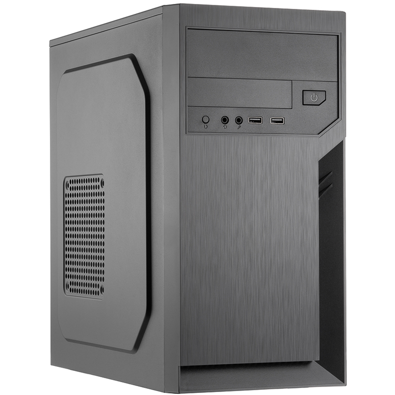 Case Foxline FL-702, mATX, 1x5.25EXT, 1x3.5EXT, 2x3.5INT, 2xUSB3.0, HDA, w/ o FAN, w/ 450W ATX PSU, w/ 1.2m EU pwr cord (FL-702-FZ450-U32)