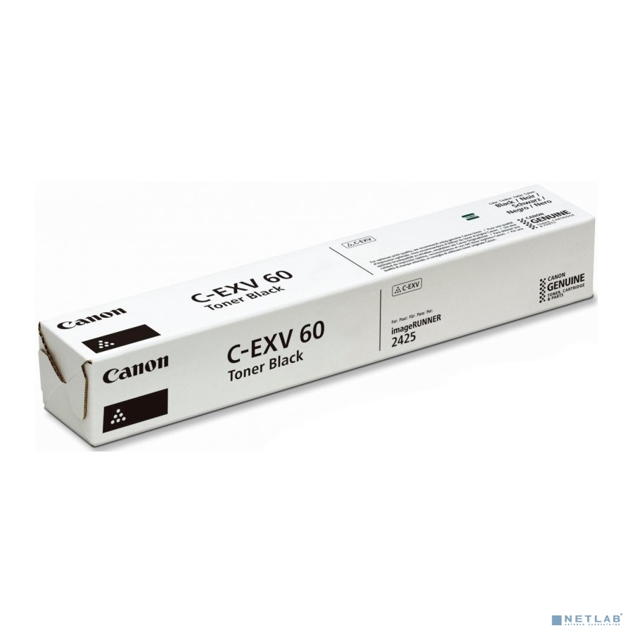 Тонер/ C-EXV 60 Black Toner (4311C001)