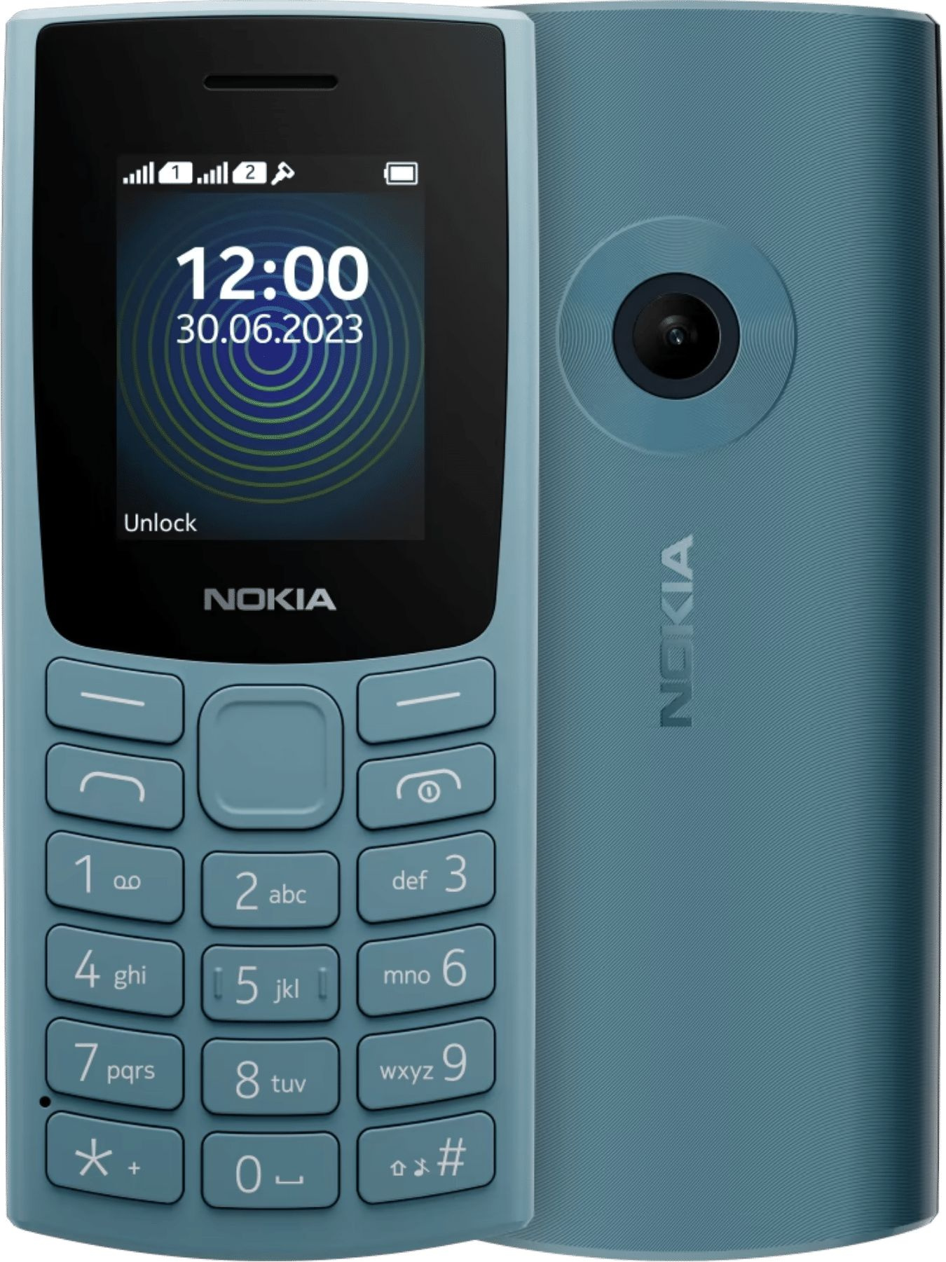 Мобильный телефон Nokia 110 (TA-1567) DS EAC 0.048 синий моноблок 3G 1.8" 240x320 Series 30+ 0.3Mpix GSM900/ 1800 MP3 (1GF019FPG3C01)