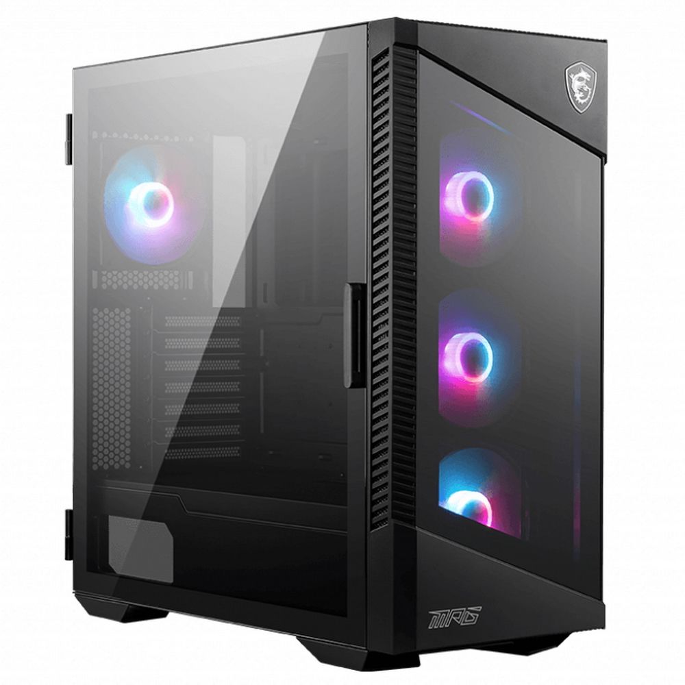Корпус для ПК MSI Bad Pack MPG VELOX 100R 2xUSB 3.0, 1xType C, 4x120mm ARGB Fan, ARGB Control Board Glass Front Panel, Brown Box (829315) Tempered Glass Window, bp (306-7G18R25-809 / 306-7G18R27-HH9||BP)