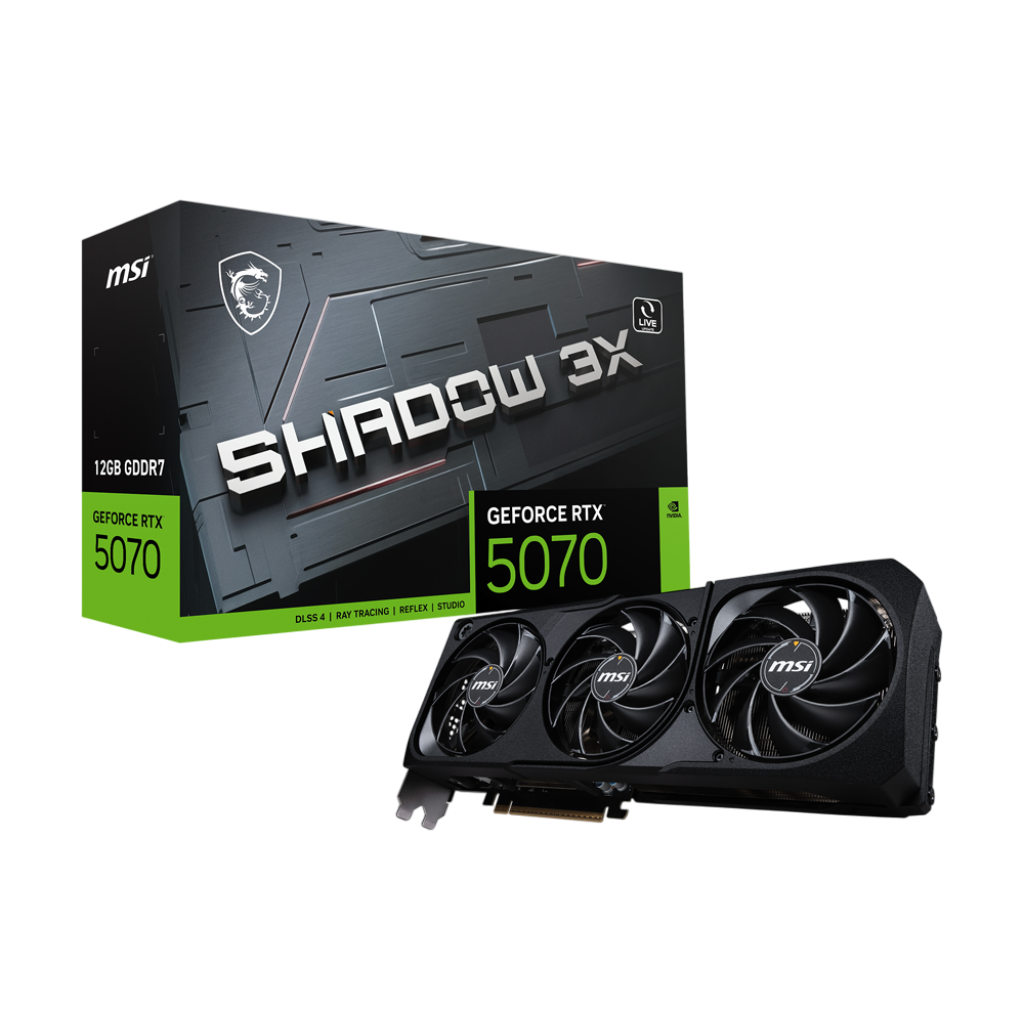 Видеокарта/ GeForce RTX 5070 12G SHADOW 3X