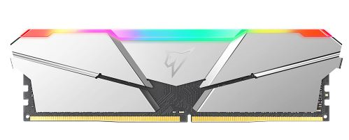 Netac Shadow RGB 16GB (8GBx2) DDR4-3600 (PC4-28800) C16 Silver 16-18-18-38 1.35V XMP Dual DIMM Kit (NTSRD4P36DP-16S)
