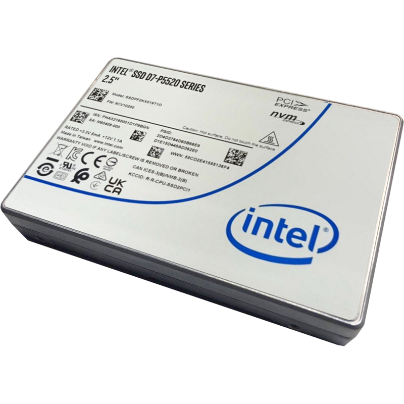 Intel SSD P5520 Series 15.36TB, 1 year (SSDPF2KX153T1N1)