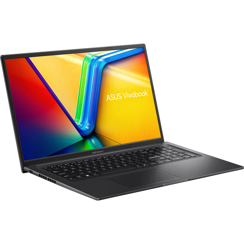 Ноутбук/ ASUS K3704VA-AU100W 17.3"(1920x1080 (матовый) IPS)/Intel Core i5 13500H(2.6Ghz)/8192Mb/512PCISSDGb/noDVD/Int:Intel UHD Graphics/Cam/BT/WiFi/50WHr/war 1y/2.1kg/Indie Black/Win11Home (90NB1091-M00400)