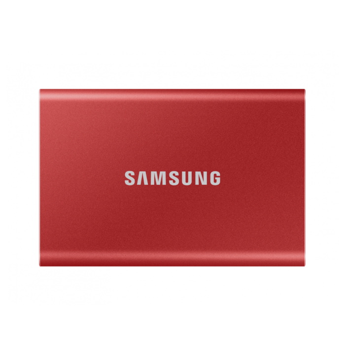 Внешний накопитель Samsung T7 SSD 2TB USB 3.2 Red (MU-PC2T0R/WW)
