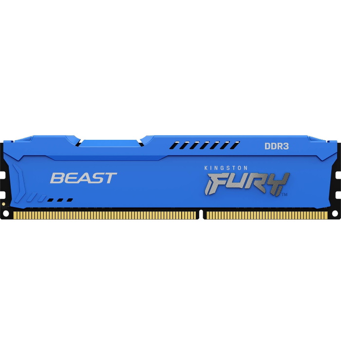 Модуль памяти Kingston FURY Beast Blue DDR3 8GB 1600MHz CL10 DIMM 240-pin 1.2V (KF316C10B/8)