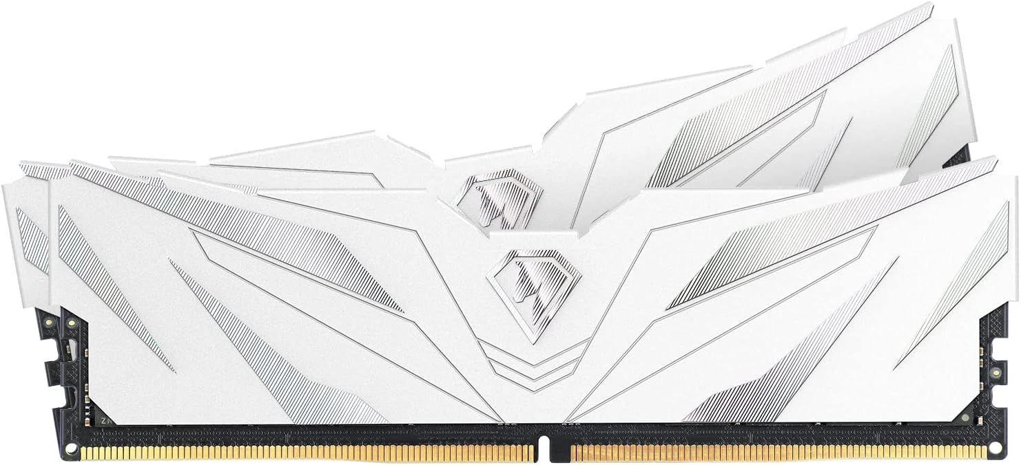 Оперативная память Netac Shadow II DDR5-5600 (PC5-38400) 32GB (2x16GB) C46 46-45-45-90 1.1V Dual DIMM Kit White (NTSWD5P56DP-32W)
