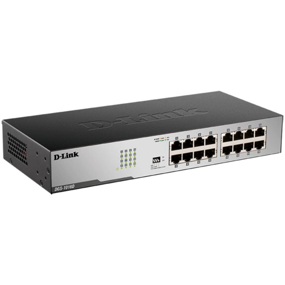 Картинка Коммутатор D-Link DGS-1016D/I (DGS-1016D/I) 