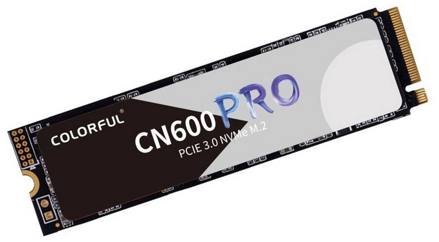 Твердотельный накопитель SSD Colorful CN600 M.2 2280 256GB PRO NVME Series PCIE 3.0, 3200/ 1200, TBW80 (CN600 256GB PRO)
