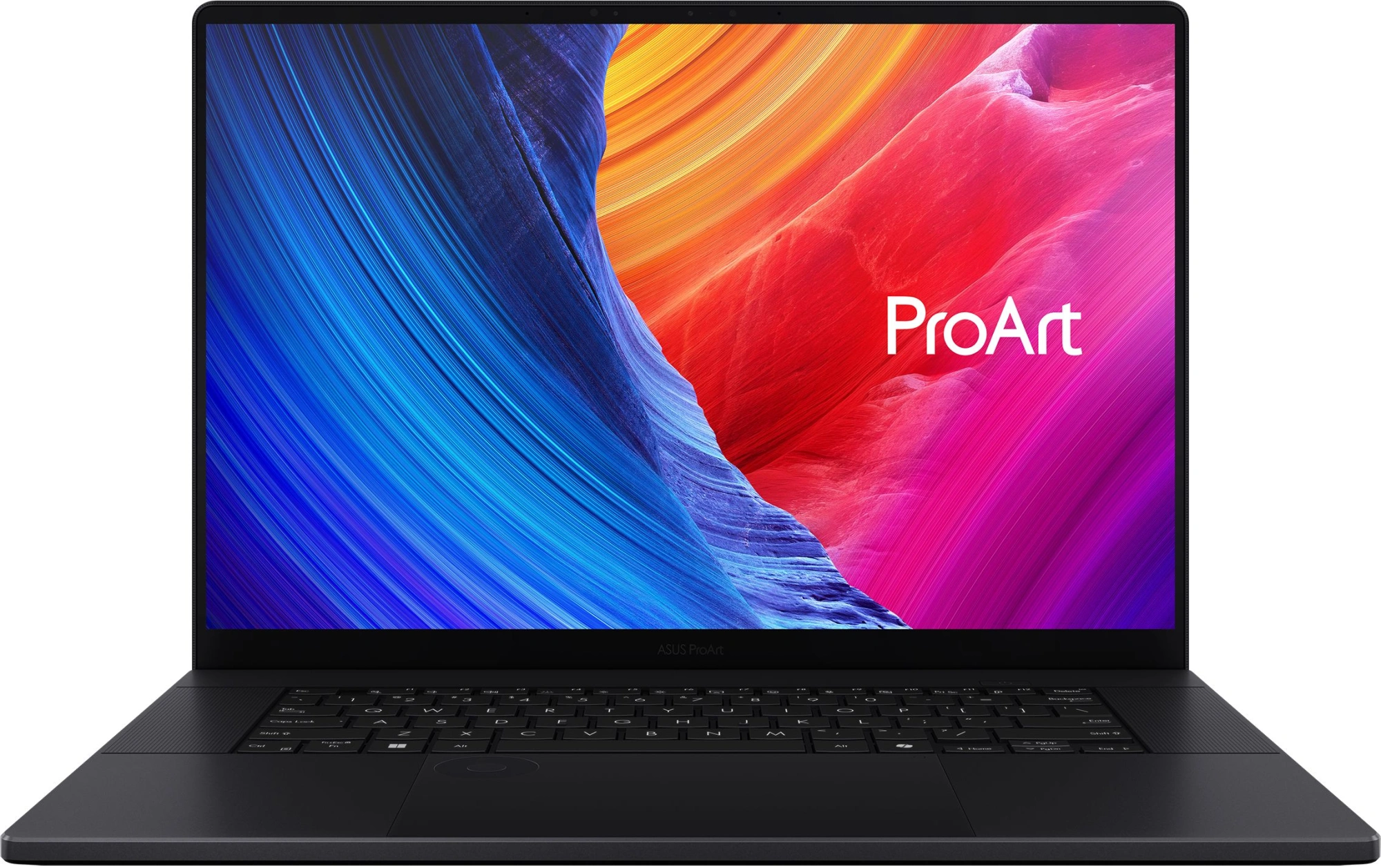 Ноутбук ProArt P16 H7606WW-SE009X AMD Ryzen AI 9 HX 370 2.0GHz LPDDR5X 64GB 2TB PCIE G4 SSD Nvidia RTX 5080 ( 16GB GDDR7 ) 16.0" 4K (3840 x 2400) OLED 16:10 120Hz WIN11 PRO 1.95 kg Nano Black (90NB17F1-M00250)